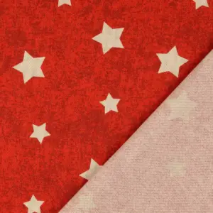 Halbpanama Weihnachten Rot